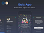 Quiz App - Mobile Trivia Game UI Kit