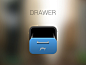 Drawer - iOS App Icon #采集大赛#