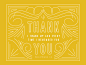 Here's one of the Thank You cards that we're launching in less than a month (along with 35 others)!

