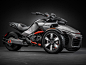 庞巴迪的新款Can-Am Spyder F3摩托车—顶尖设计DMG 编辑分享