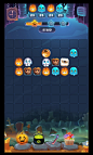 Halloween monsters match 3 UI : Незавершенный UI игры "Halloween monsters match 3". Впоследствии практически все элементы были использованы в финальном варианте. От дальнейшей разработки редизайна пришлось отказаться из-за сроков сдачи проекта.