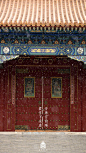 雪后的紫禁城，当红墙遇上白雪，古风古韵美如画..#初雪# 图|故宫博物院 ​​​​