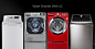 A look at the family of LG washers which help you work smarter.