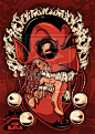 red gore by ~ruados on deviantART