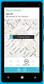 Uber for Windows Phone on Behance