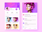 Beauty App #UI# #主页面# #界面# #icon# 采集@设计工厂