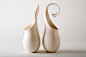 Tina Vlassopulos 流畅雕塑线条陶瓷设计-家具设计-顺德家具网