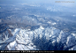 冰山 新疆 风景 飞机上 云上