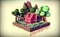 DeviantArt: More Like Low poly landscape by conzitool