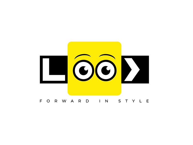 this is my first dribbble shots. logo design and branding concept done for a t shirt design company called look. very grateful t