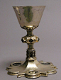 Chalice, ca. 1400. Made in Barcelona, Catalonia, Spain. Spanish. The Metropolitan Museum of Art, New York. The Cloisters Collection, 1963 (63.67) #Cloisters: 