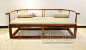 双人沙发
1++1+3沙发实木花梨木 新中式样板房沙发套装组合 设计师装饰家具-淘宝网