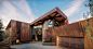 corten steel retreat by skylab architecture frames 360° views of the colorado mountains :  