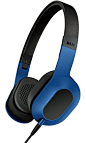 KEF M400 Hi-Fi头戴式耳机 - 赛车蓝色最优价格
