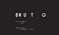 墨西哥Bruto原创品牌包装设计 - 视觉同盟(VisionUnion.com)