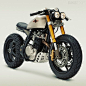 Honda XL600 custom motorcycle