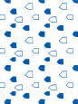海军风格日式森系无缝拼接矢量图案
