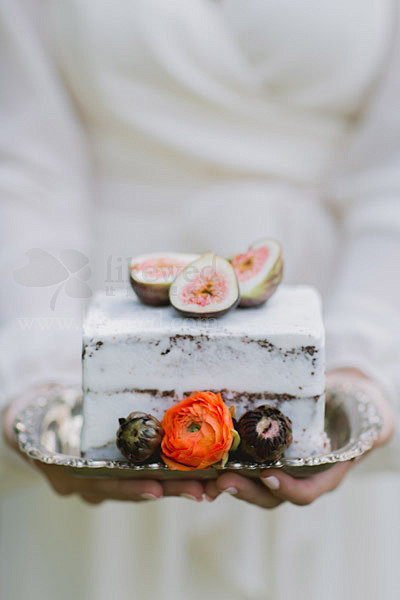 单层迷你婚礼蛋糕，你喜欢吗？