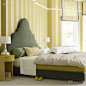 黄色温馨现代卧室家居装修效果图