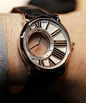 Cartier Watch for men ! Really nice !!!! - get to the ceremony on time | Rotonde de Cartier Mystery Watch: 