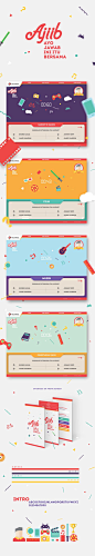 AJIIB - Quiz & Games by Ivan Irwan, via Behance: 