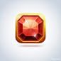 Ruby iOS icon钻石图标 - 图翼网(TUYIYI.COM) - 优秀APP设计师联盟