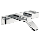 Hansgrohe Axor Urquiola 2-Handle Wall Mount Bathroom Faucet in Chrome