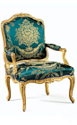 A PAIR OF CARVED GILTWOOD ARMCHAIRS, LOUIS XV, STAMPED I DESESTRE (REGILT)                                                                                                                                                      More: 