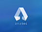 A mark for the new Anatec logo. With a brand new website as well! Playing with an up arrow on negative space, to express the idea of growing, and the mouse cursor, because anatec is a full player w...