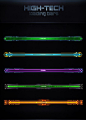 High-Tech Loading Bars by VengeanceMK1 game user interface gui ui | Create your own roleplaying game material w/ RPG Bard: www.rpgbard.com | Writing inspiration for Dungeons and Dragons DND D&D Pathfinder PFRPG Warhammer 40k Star Wars Shadowrun Call o