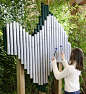 chimes...this would be awesome to add to our playground!