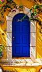 Asos, Cephalonia, Greece.........Do You Ever Wonder What is on The Other Side of The Door ?........Look at all of that color !