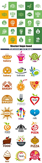 美食logo  饮料 面包 麦穗 麦子 面包 刀 叉
美食元素图标_0
