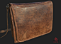 Vintage Leather Bag, Feroz Ahmed : My Latest work over Material study of Leather in Substance Painter
Texture size 2048*2048 2set
Sculpted in ZBrush
Retopology in Autodesk Maya
Final render was carried out in substance painter 
Comments and critics are we