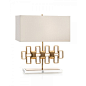 Brass Sculpture Table Lamp - Portable Lighting - Lighting - Our Products