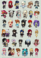 TM Chibi Commissions Set 4 by *chu00master on deviantART