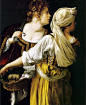 Judith and her Maidservant , by Artemisia Gentileschi.