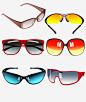 多色眼镜设计素材png免抠素材_新图网 https://ixintu.com 产品实物 眼镜设计素材 多色眼镜素材