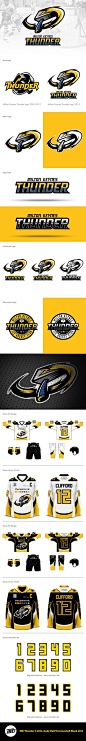 DFC Milton Keynes Thunder on Behance - American Logo Sport Theme: 