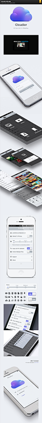 Cloudier iOS App on Behance