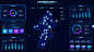 大数据可视化大屏端界面