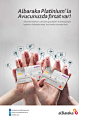 Albaraka Bank Platinium Card Advertising : Creative direction and Design Albaraka Card.