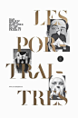 Les Graphiquants / Les Portraitres — #Type