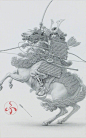超精细的点绘插图 / 日本艺术家 彌月風太朗  Futaro Mitsuki ​​​​