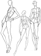 【福利】分享一些人体动态结构图给喜欢服装设计自学的爱好者们！_服装设计吧_百度贴吧