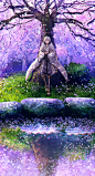 yande.re 473506 abandon_ranka armor japanese_clothes landscape male sword touken_ranbu tsurumaru_kuninaga.jpg (1513×2800)