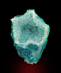 Quartz with Chrysocolla from Arizona