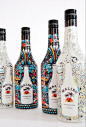 Colourful Malibu bottle design PD