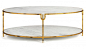 Exclusive, Iron & Stone Coffee Table - Buy Online at LuxDeco.com