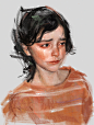 Sketch-Crying Girl